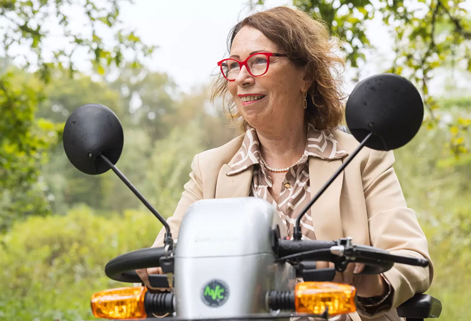 Scootmobiel genieten