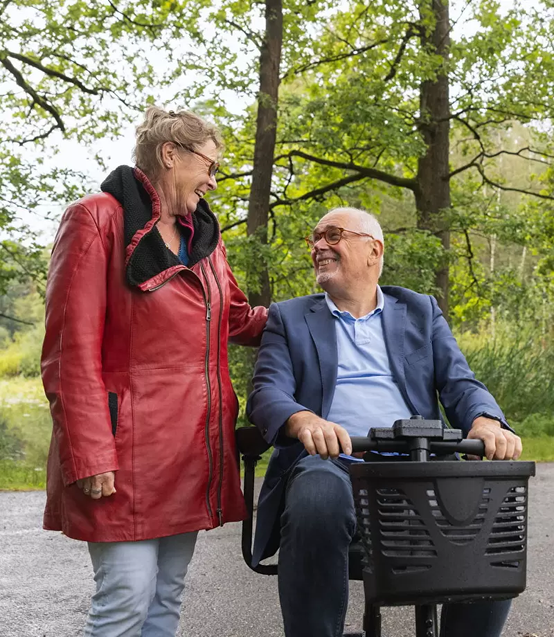 Samen in het bos