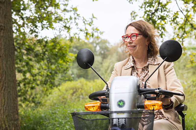 Scootmobiel genieten