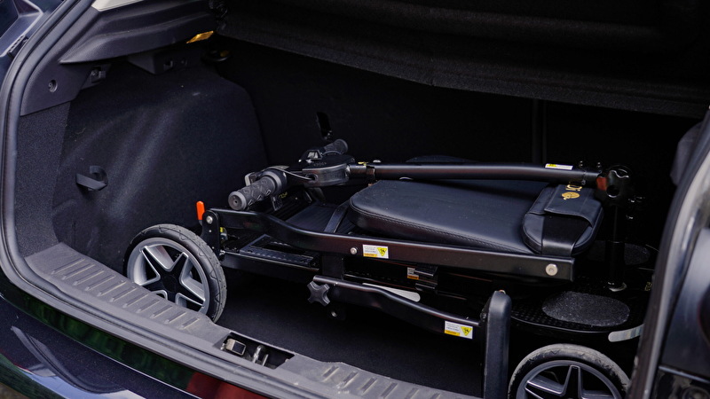 ultralichte opvouwbare scootmobiel