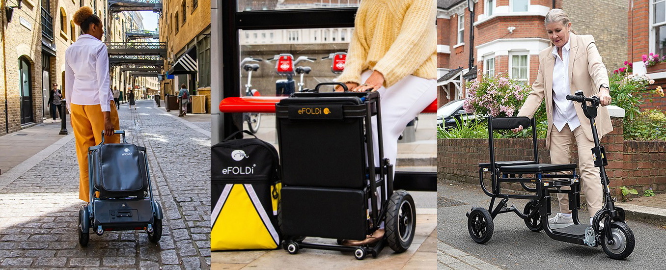 ultralichte opvouwbare scootmobiel header